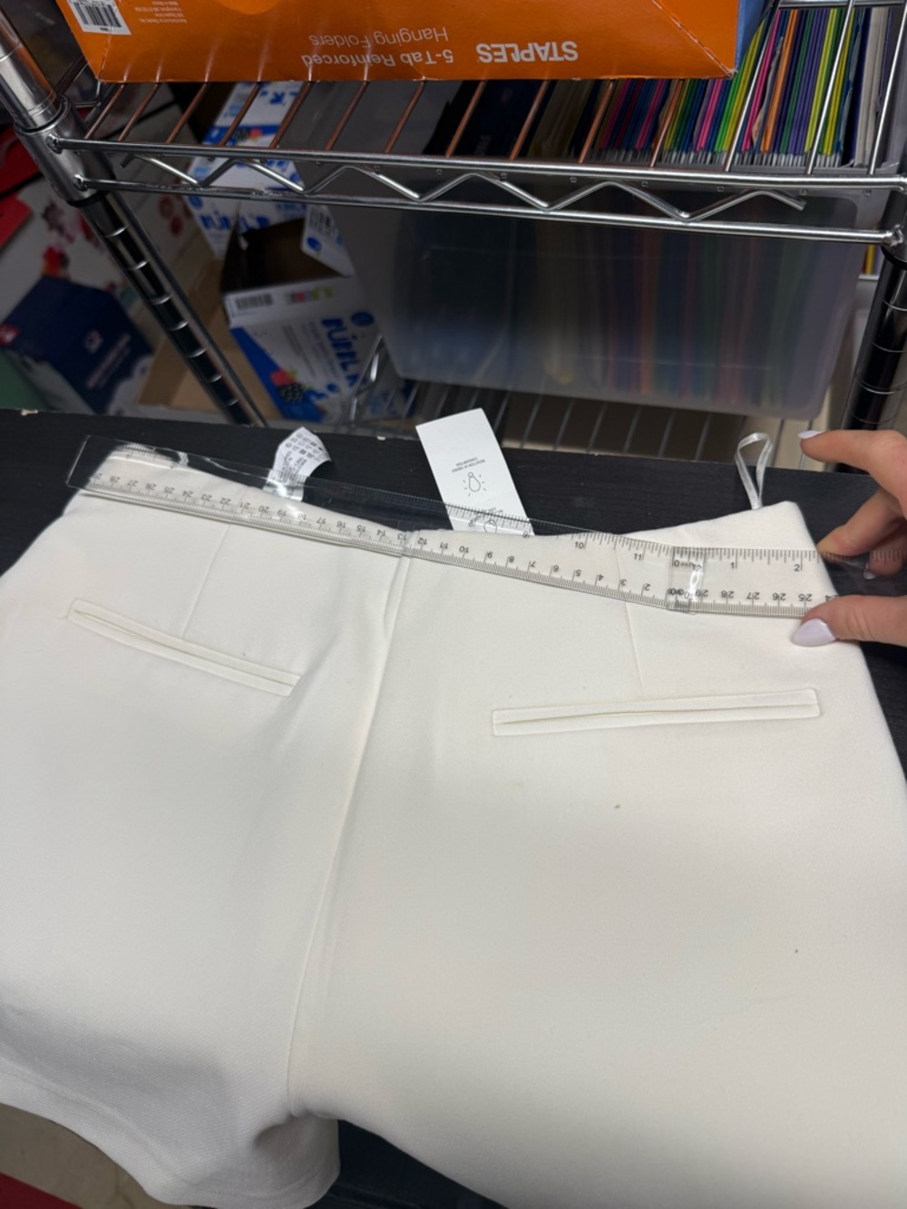 Zara Cream Skort - Picture 6 of 7